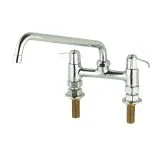 Profi Zweigriff-Armatur - Auslaufhahn 308mm - Einlochmischbatterie TM2L