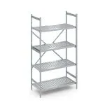 Hupfer Edelstahl Regal N5-RA-FL-600 kg T-500 B-1100