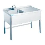 Chromonorm Sp�ltisch 1 Becken Tropffl�che STO-LTO 14-07