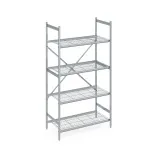 Hupfer Edelstahl Regal N5-DR-FL-600 kg T-600 B-1100