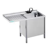 Chromonorm Edelstahl Sp�lcenter 1 Becken UBSR147