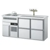 Chromonorm Getr�nke K�hltheke 2 Becken links - 2S