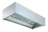 Edelstahl Kasten Ablufthaube - 3400x1200 mm FA