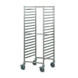 Hupfer Edelstahl Regalwagen RWG 1/36 GN 75-B-U