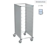 Hupfer Alu Tablett Abr�umwagen TAWALU 1x2EN - 1435