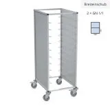 Hupfer Alu Tablett Abr�umwagen TAWALU 1x2GN - 1435