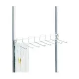 Hupfer Edelstahl Anh�ngeleiste mit 6 Haken ANH-LEI 636/185/71