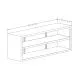 Edelstahl Wandhngeschrank WHSO - 2000x300 mm