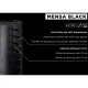 Produktbild Tablett-Abr�umwagen Schwarz (Mensa Black): Alu-Profile mit MDF-Seitenteilen, Schienenabstand 13 cm. Detailansicht der 7 Tablett-Einschubebenen f�r GN 1/1 530x325 mm.