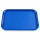 ECO Tablett 9220 blau, 455x355 mm aus PP-Polypropylen mit rutschhemmender Oberfl�che und Stapelnocken - f�r Self-Service, Cafeteria, Caf�, Imbiss und Fast-Food, vergleichbar mit Cambro Fast Food Tabletts
