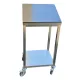 Edelstahl Schreibpult - SPF-WB-3-50 - fahrbar