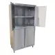 CAT-Edelstahl Hochschrank Flgeltren einseitig - Tiefe 70cm CAT-HFE-07-07-12