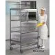 Hupfer Edelstahl Regalwagen RTWz 12-5 Hhe 1652 mm
