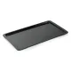 Stapelbares Mensa Tablett / Food Tray in Schwarz (1/1 GN, 530x325 mm) aus Polyester Kunststoff PES. Rand-& Fiberglasverstrkt, splmaschinengeeignet - ideal fr Mensa, Cafeteria und Kantine.