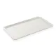 Stapelbares Mensa Tablett / Food Tray in Granitgrau (1/1 GN, 530x325 mm) aus Polyester Kunststoff PES. Rand-& Fiberglasverstrkt, splmaschinengeeignet - ideal fr Mensa, Cafeteria und Kantine.