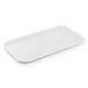 Stapelbares Mensa Tablett / Food Tray in Creme-Wei (1/1 GN, 530x325 mm) aus lebensmittelechtem Kunststoff PP. Randverstrkt, splmaschinengeeignet - ideal fr Mensa, Cafeteria und Kantine.