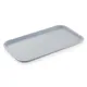 Stapelbares Mensa Tablett / Food Tray in Lichtgrau (1/1 GN, 530x325 mm) aus lebensmittelechtem Kunststoff PP. Randverstrkt, splmaschinengeeignet - ideal fr Mensa, Cafeteria und Kantine.