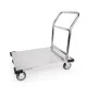 Eco Edelstahl Plattformwagen PW 9 x 5