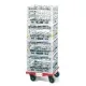Leicht zu handhabender Transportwagen ROL400, bis 250 kg belastbar, fr 40x40 cm Glserkrbe mit herausnehmbarer Abtropfwanne. Ideal fr Event, Veranstaltung und Catering, optimale Lsung fr die Glserlogistik.