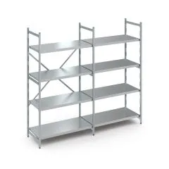 Hupfer Aluminium Regal N20-GA-FL600 T-400 B-2275