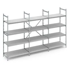 Hupfer Aluminium Regal N20-GA-FL600 T-500 B-4225