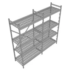 Hupfer Aluminium Regal N12-KR-FL600 T-500 B-1975