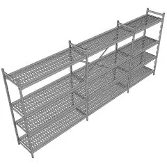 Hupfer Aluminium Regal N12-KR-FL600 T-500 B-4150