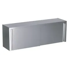 Chromonorm Edelstahl Hngeschrank mit Schiebetren 12-04