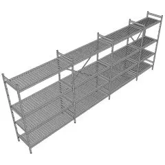 Hupfer Edelstahl Regal N5-RA-FL-600 kg T-600 B-4725