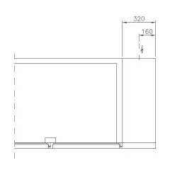 Chromonorm Abfallkhler fr 2x240-Liter-Behlter