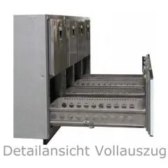 EGL-Theke E28FZZ - 1 Becken - 1½xTr - 2xZugabteil