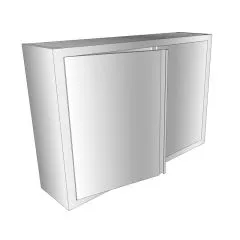 Edelstahl Wandhngeschrank WHL - 1200x350 mm