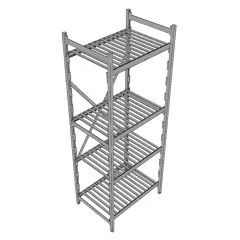 Hupfer Aluminium Regal N20-RA-FL600 T-500 B-700