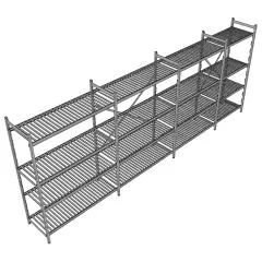 Hupfer Aluminium Regal N20-RA-FL600 T-500 B-4625