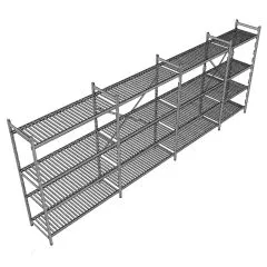 Hupfer Aluminium Regal N20-RA-FL600 T-500 B-4725