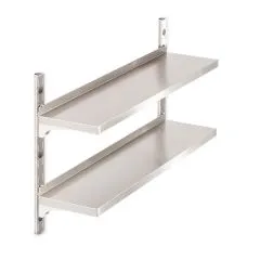 Hupfer Edelstahl Auflage Wandbord 08-05