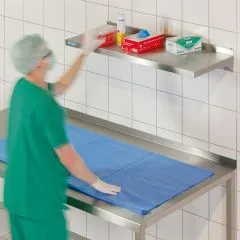 Hupfer Edelstahl Auflage Wandbord 10-05