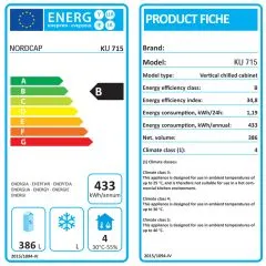 NordCap COOL Khlschrank KU 715 CNS - 2/1 GN