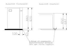 Einbau Getrnke Khlmodul 1 Tr Zentralklte T69