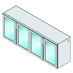 Einbau Getrnke Khlmodul 4 Glastren Zentralklte T69