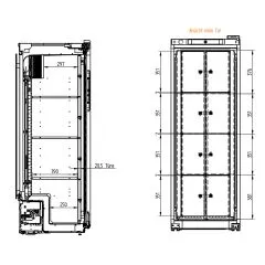 Gemeinschaftskhlschrank Rieber Multipolar 380-8 FR