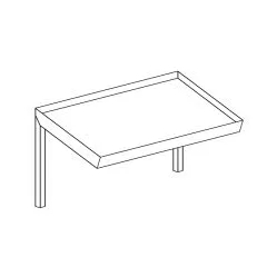 Edelstahl Korbbord - KBO-3L