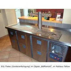 EGL-Theke E31FTZ - 2 Becken - 2½xTr - 1xZugabteil